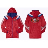 NFL San Francisco 49ers dust coat trench coat windbreaker 5