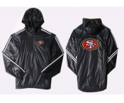 NFL San Francisco 49ers dust coat trench coat windbreaker 6