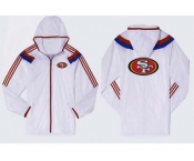 NFL San Francisco 49ers dust coat trench coat windbreaker 7