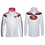 NFL San Francisco 49ers dust coat trench coat windbreaker 8