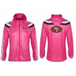 NFL San Francisco 49ers dust coat trench coat windbreaker 9