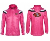 NFL San Francisco 49ers dust coat trench coat windbreaker 9