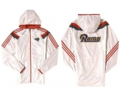 NFL St. Louis Rams dust coat trench coat windbreaker 15