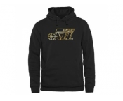 Utah Jazz Gold Collection Pullover Hoodie Black