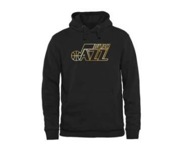 Utah Jazz Gold Collection Pullover Hoodie Black