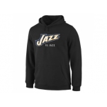 Utah Jazz Noches Enebea Black Pullover Hoodie