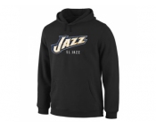 Utah Jazz Noches Enebea Black Pullover Hoodie