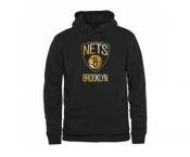 Brooklyn Nets Gold Collection Pullover Hoodie Black