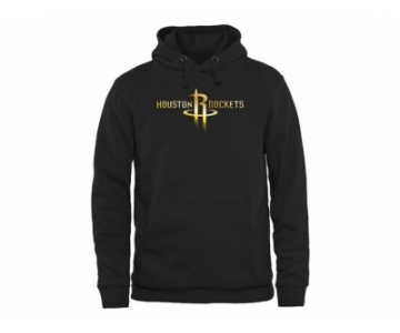 Houston Rockets Gold Collection Pullover Hoodie Black