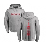 NBA Nike Houston Rockets #0 De'Anthony Melton Ash Backer Pullover Hoodie