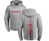 NBA Nike Houston Rockets #0 De'Anthony Melton Ash Backer Pullover Hoodie