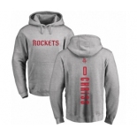 NBA Nike Houston Rockets #0 Marquese Chriss Ash Backer Pullover Hoodie