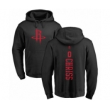 NBA Nike Houston Rockets #0 Marquese Chriss Black One Color Backer Pullover Hoodie