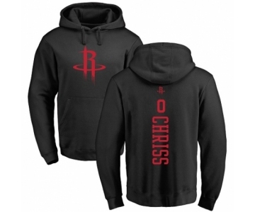 NBA Nike Houston Rockets #0 Marquese Chriss Black One Color Backer Pullover Hoodie