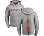 NBA Nike Houston Rockets #1 Michael Carter-Williams Ash Backer Pullover Hoodie