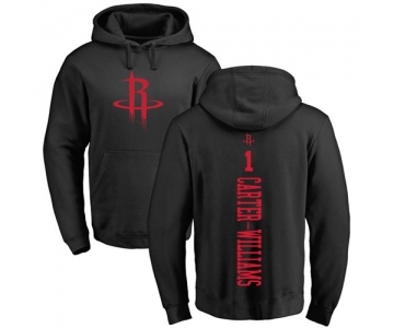 NBA Nike Houston Rockets #1 Michael Carter-Williams Black One Color Backer Pullover Hoodie