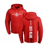 NBA Nike Houston Rockets #1 Michael Carter-Williams Red Backer Pullover Hoodie