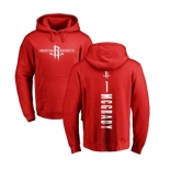 NBA Nike Houston Rockets #1 Tracy McGrady Red Backer Pullover Hoodie