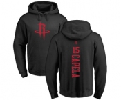 NBA Nike Houston Rockets #15 Clint Capela Black One Color Backer Pullover Hoodie