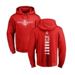 NBA Nike Houston Rockets #25 Robert Horry Red Backer Pullover Hoodie