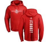 NBA Nike Houston Rockets #25 Robert Horry Red Backer Pullover Hoodie