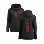 NBA Women's Nike Houston Rockets #0 Marquese Chriss Black One Color Backer Pullover Hoodie