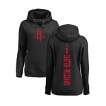 NBA Women's Nike Houston Rockets #1 Michael Carter-Williams Black One Color Backer Pullover Hoodie