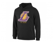 Los Angeles Lakers Noches Enebea Black Pullover Hoodie