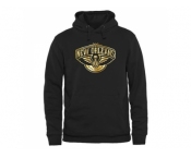 New Orleans Pelicans Gold Collection Pullover Hoodie Black