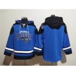 Men's Orlando Magic Blank Blue Ageless Must-Have Lace-Up Pullover Hoodie