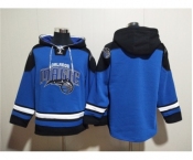 Men's Orlando Magic Blank Blue Ageless Must-Have Lace-Up Pullover Hoodie