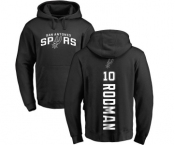 NBA Nike San Antonio Spurs #10 Dennis Rodman Black Backer Pullover Hoodie