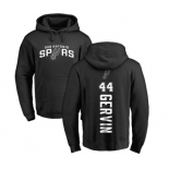 NBA Nike San Antonio Spurs #44 George Gervin Black Backer Pullover Hoodie