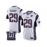 Youth Nike New England Patriots #29 LeGarrette Blount White Super Bowl LI Champions NFL Jersey