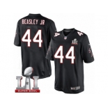 Youth Nike Atlanta Falcons #44 Vic Beasley Limited Black Alternate Super Bowl LI 51 NFL Jersey