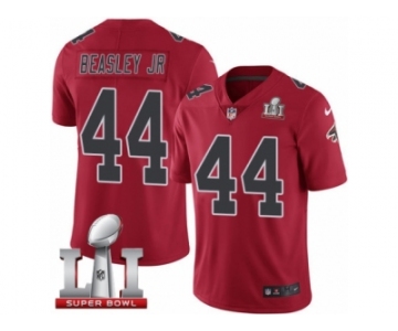 Youth Nike Atlanta Falcons #44 Vic Beasley Limited Red Rush Super Bowl LI 51 NFL Jersey