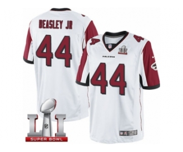 Youth Nike Atlanta Falcons #44 Vic Beasley Limited White Super Bowl LI 51 NFL Jersey