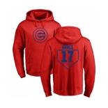 MLB Nike Chicago Cubs #17 Mark Grace Red RBI Pullover Hoodie