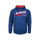 Men's Chicago Cubs Authentic Collection Royal Team Choice Streak Hoodie