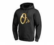 Baltimore Orioles Gold Collection Pullover Hoodie Black