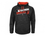 Men's Baltimore Orioles Authentic Collection Black Team Choice Streak Hoodie