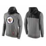 Men's Baltimore Orioles Nike Gray Cooperstown Collection Hybrid Pullover Hoodie