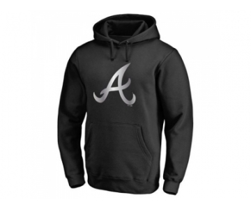 Atlanta Braves Platinum Collection Pullover Hoodie Black