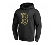 Boston Red Sox Gold Collection Pullover Hoodie Black