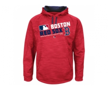 Men's Boston Red Sox Authentic Collection Red Team Choice Streak Hoodie