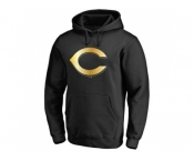 Cincinnati Reds Gold Collection Pullover Hoodie Black