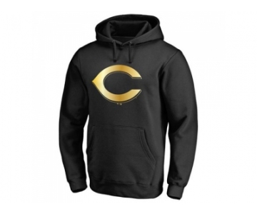 Cincinnati Reds Gold Collection Pullover Hoodie Black