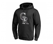 Colorado Rockies Platinum Collection Pullover Hoodie Black