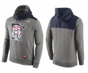 Men's Minnesota Twins Nike Gray Cooperstown Collection Hybrid Pullover Hoodie