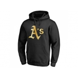 Oakland Athletics Gold Collection Pullover Hoodie Black